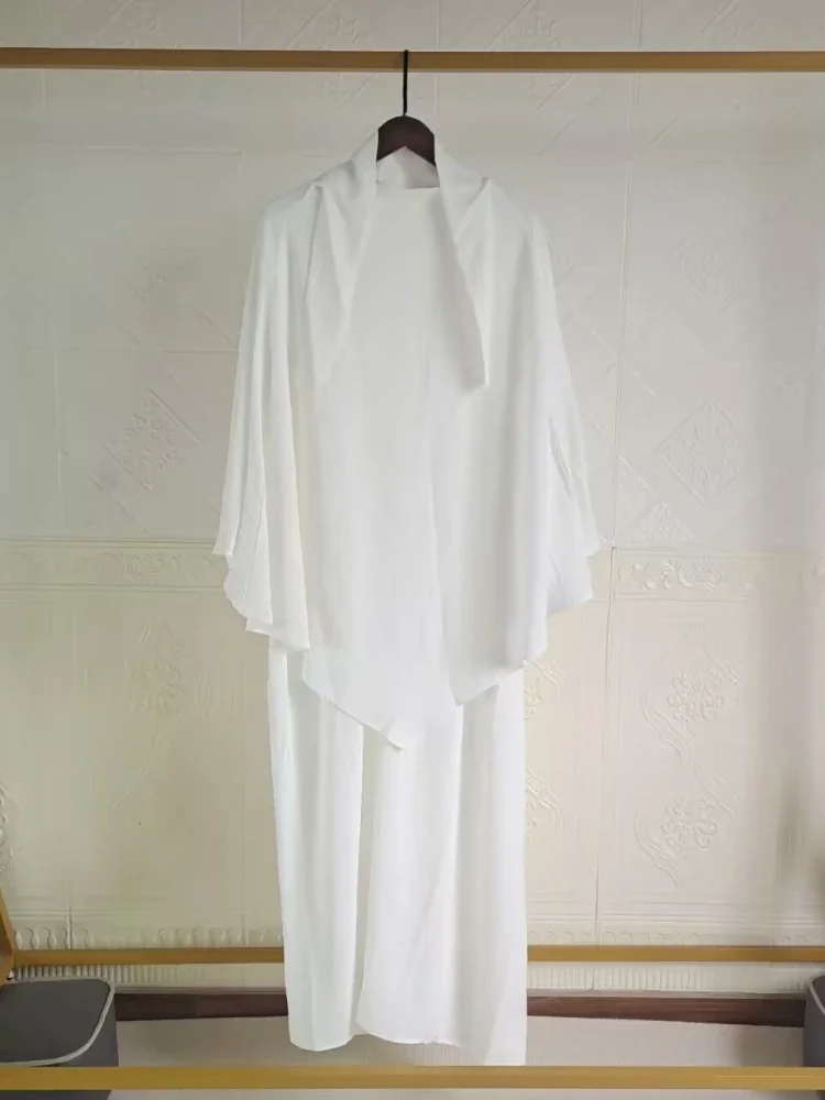 Ensemble abaya longue + hijab musulmane 2023 - image de produit 14